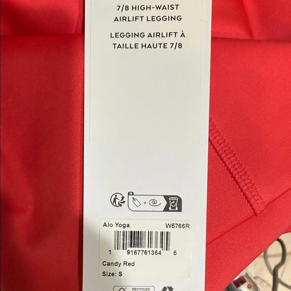 ALO YOGA | ✨NEW✨ 7/8 High-Waist Airlift Legging in Candy Red